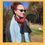 Blue Ridge Mosaic Oblong Scarf