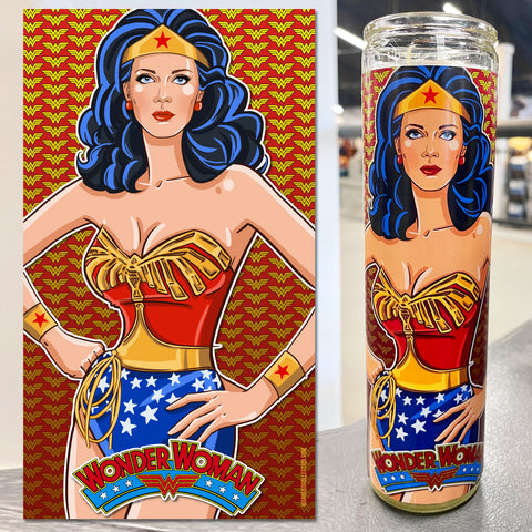 Wonder Woman Candle